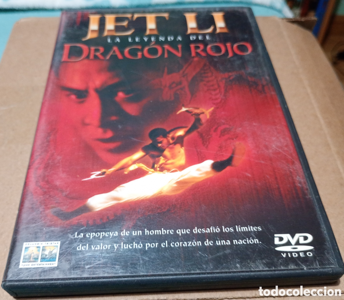 Cine: La leyenda del drag&oacute;n rojo DVD Jet Li