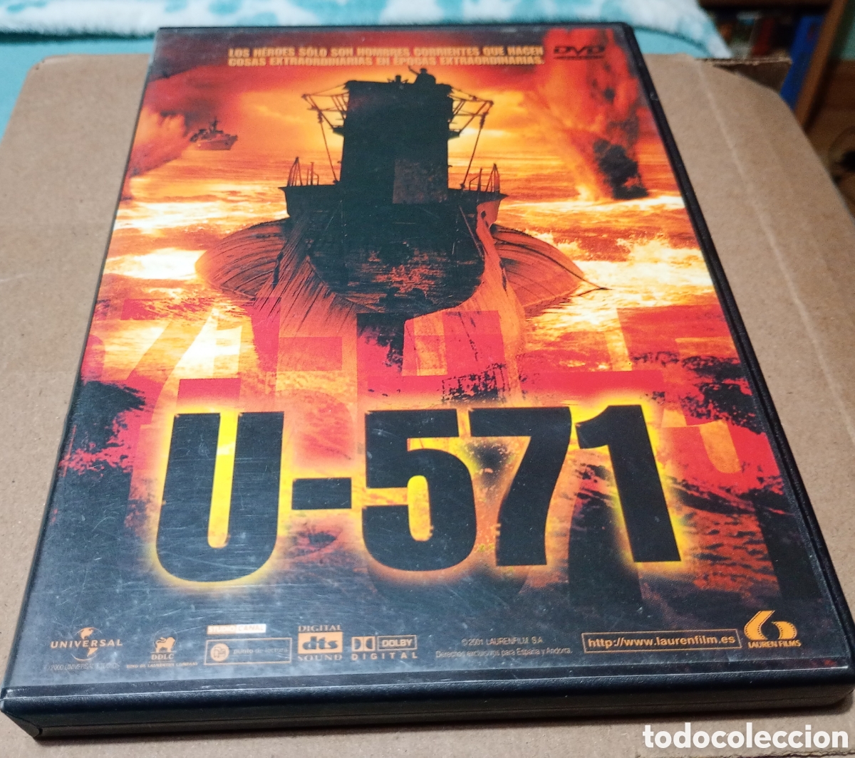 Cine: U-571 DVD perfecto estado