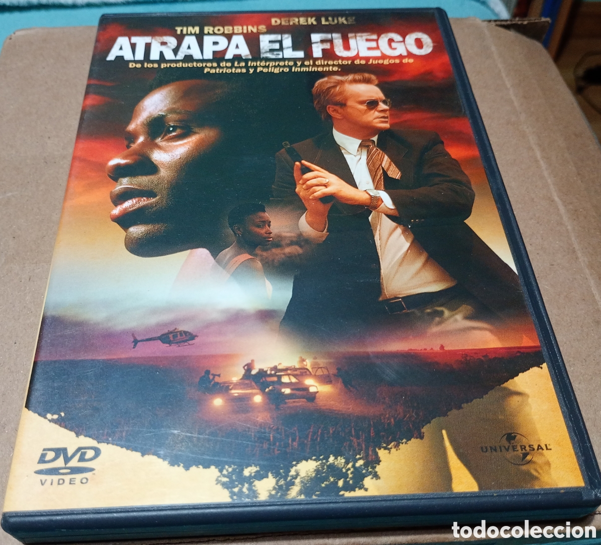 Cine: Atrapa el fuego DVD .