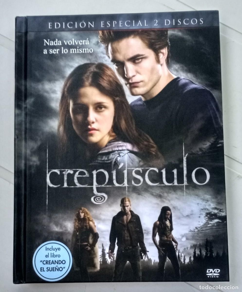 Cine: DVD Crepusculo DVD edici&oacute;n especial dos discos y libro