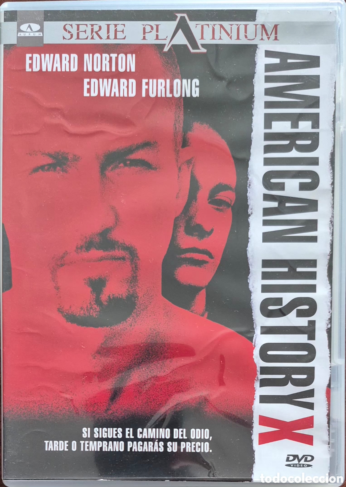 Cine: DVD - AMERICAN HISTORY X - DIR. TONY KAYE