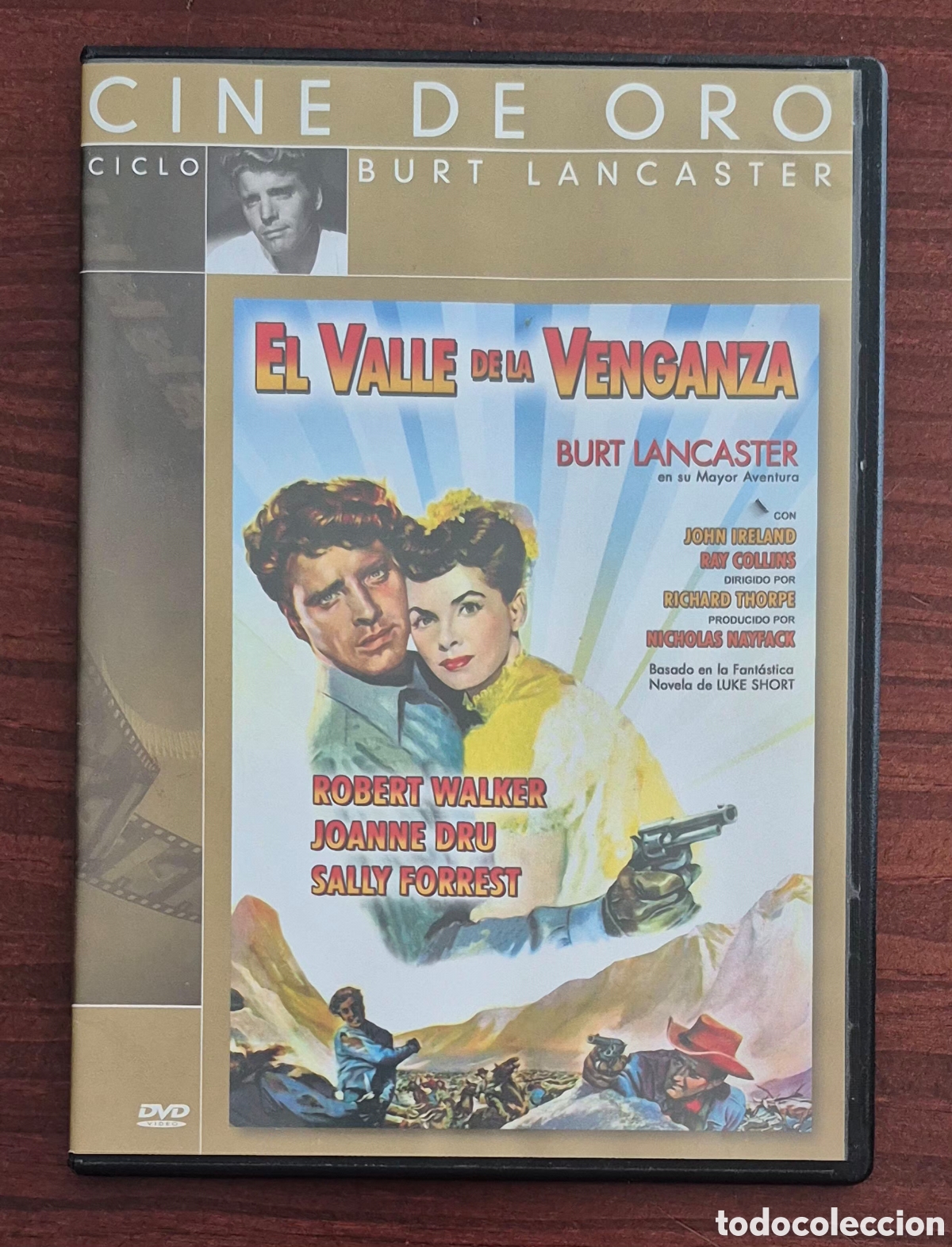 Cine: DVD - EL VALLE DE LA VENGANZA ( CINE DE ORO, CICLO BURT LANCASTER)