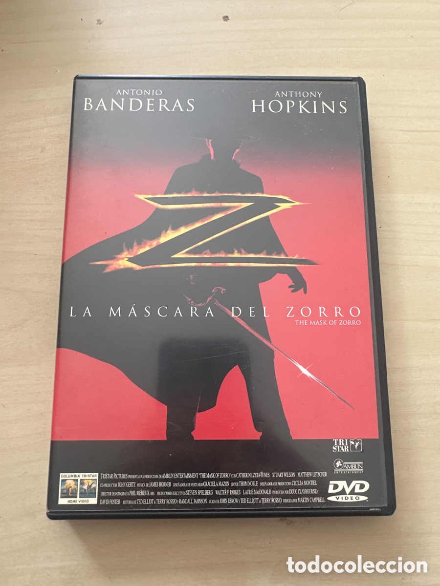 Cine: S20 la m&aacute;scara del zorro segunda mano