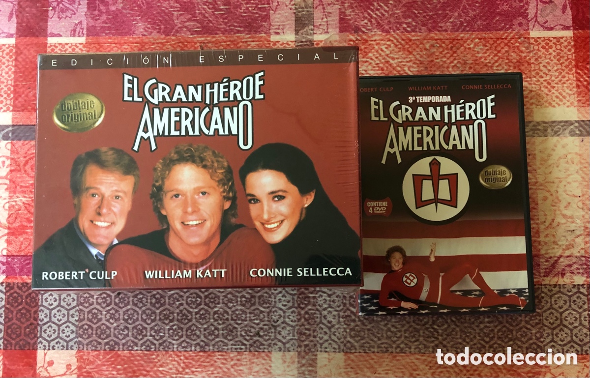 Cine: El gran h&eacute;roe americano las 3 temporadas completas primera y segunda temporada precintada