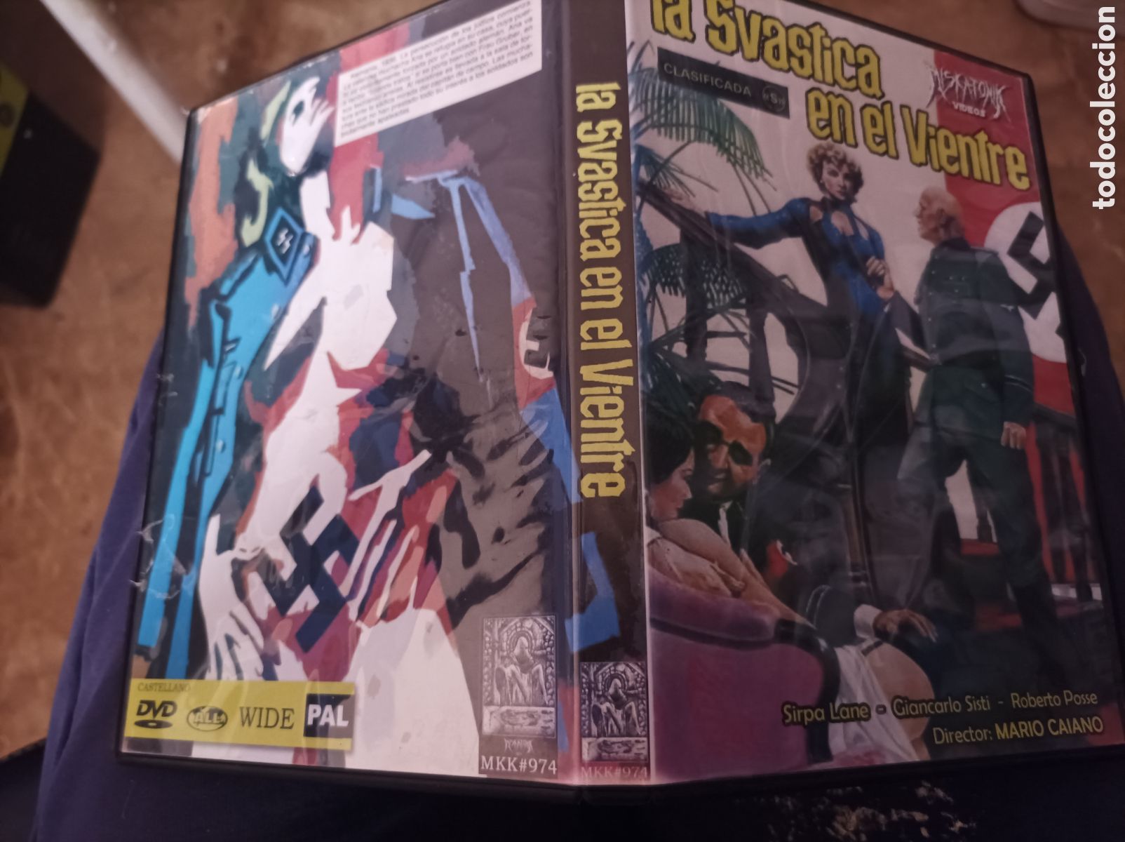 Cine: LA SVASTICA EN EL VIENTRE SIRPA LANE DVD MISKATONIC VIDEOS