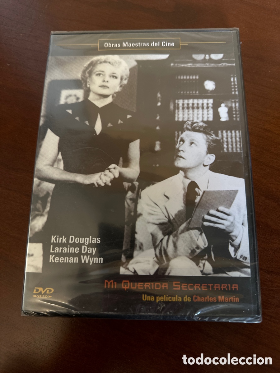 Cine: MI QUERIDA SECRETARIA DVD CON KIRK DOUGLAS & LARAINE DAY Y KEENAN WYNN **NUEVA Y PRECINTADA**