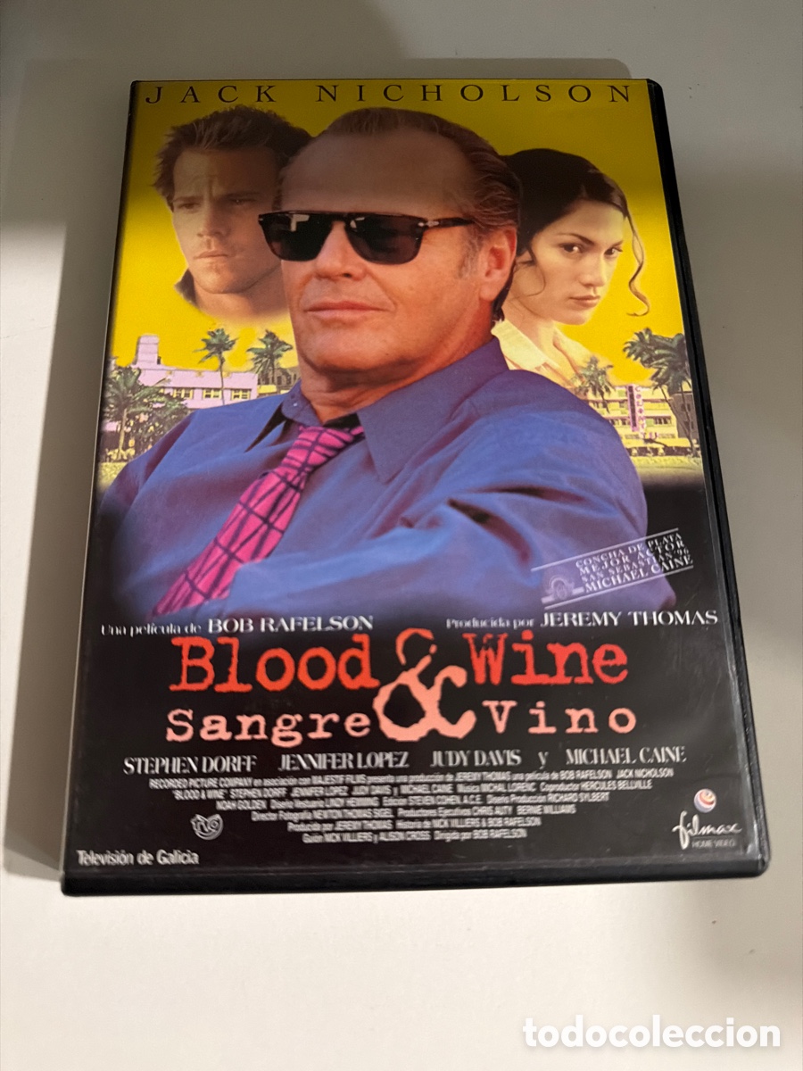 Cine: Blood & Wine ( Sangre y vino ) DVD SEMINUEVO