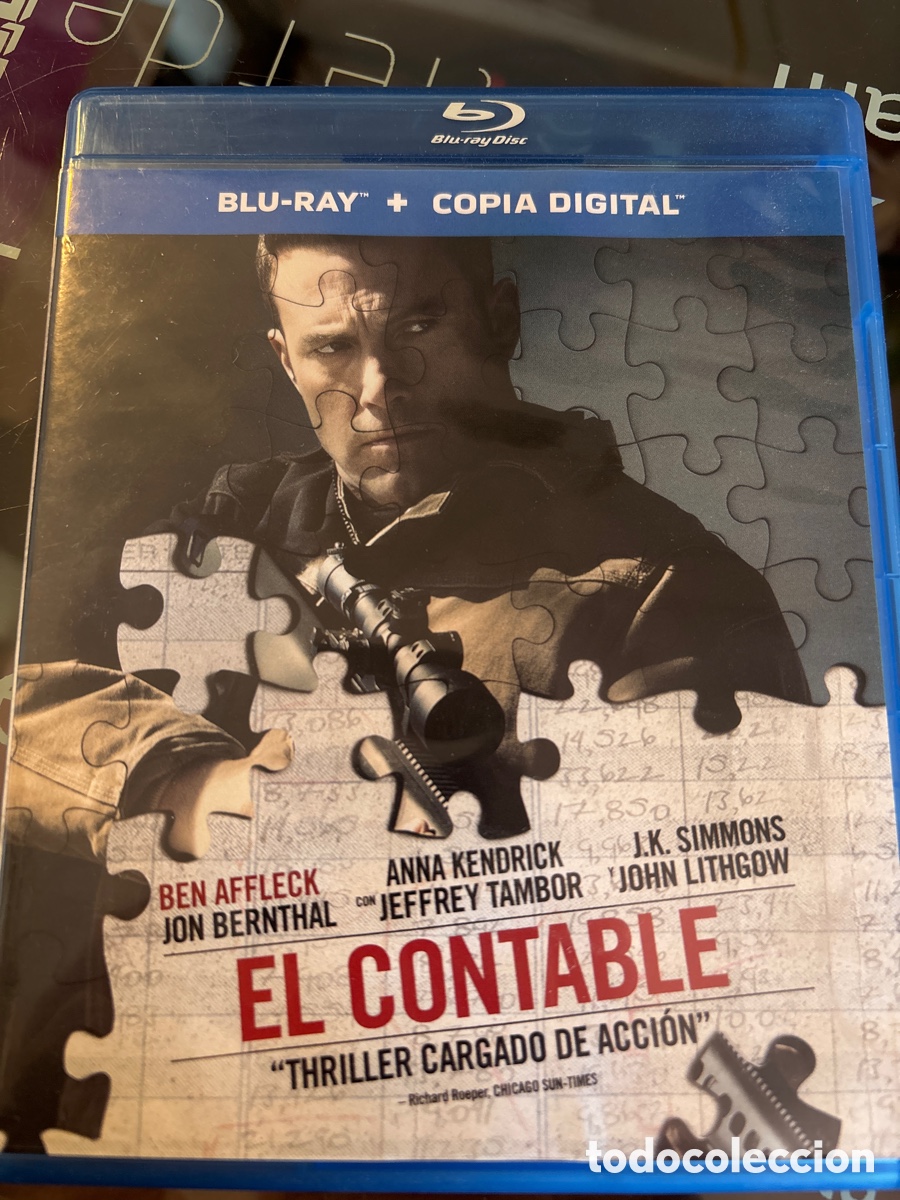 Cine: El contable Ben Affleck en BlueRay