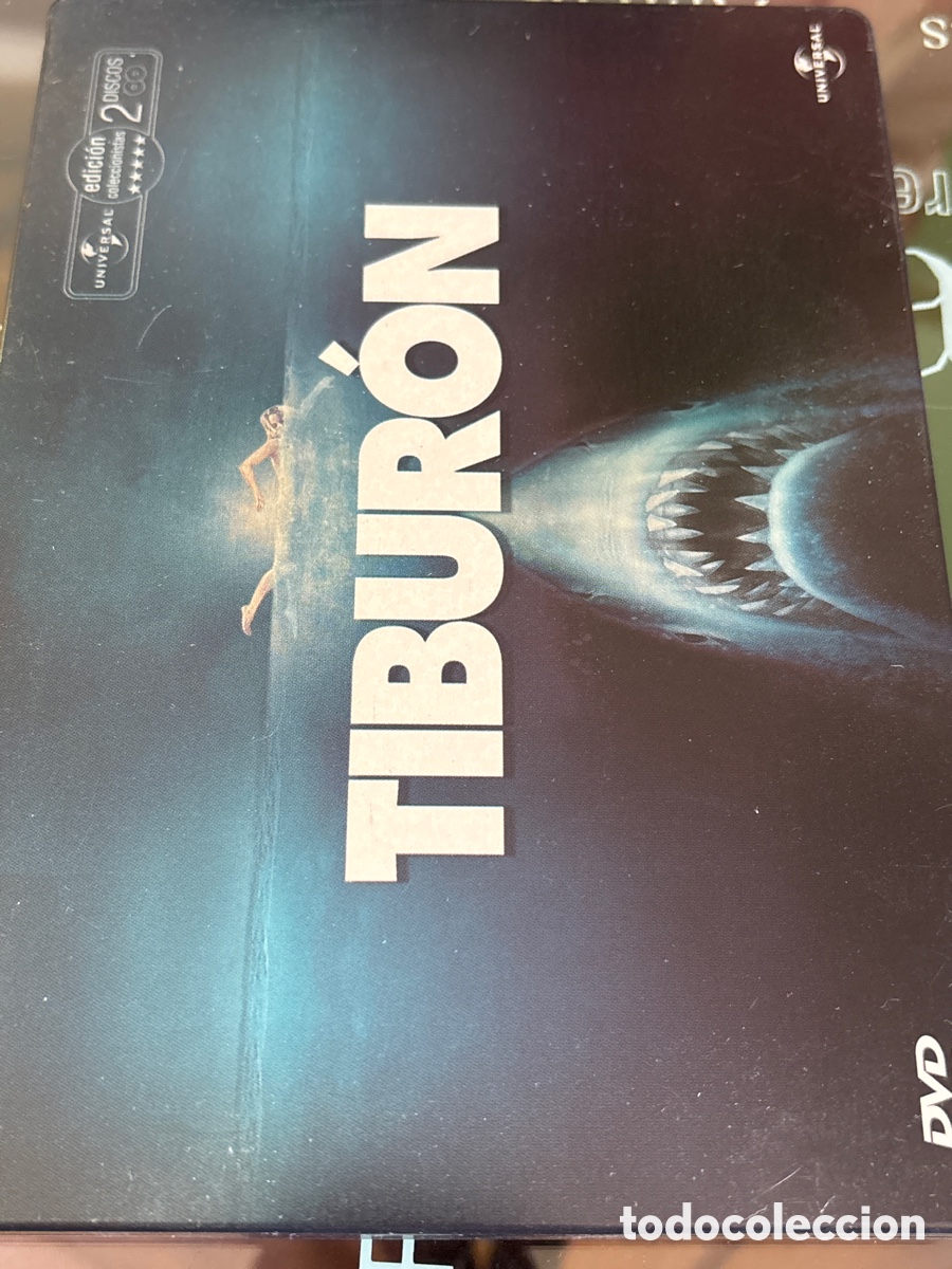 Cine: Tibur&oacute;n edici&oacute;n coleccionistas caja met&aacute;lica 2 cds