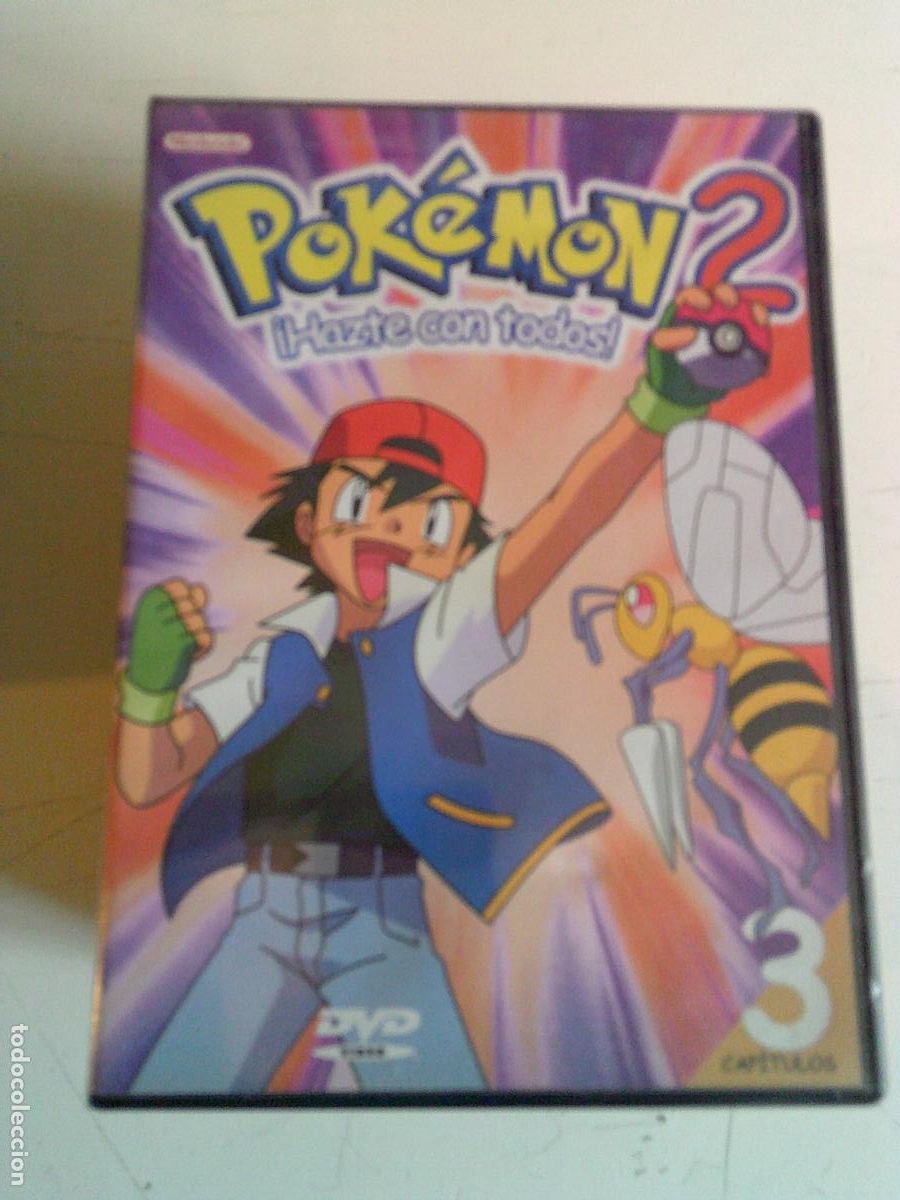 Cine: DVD Cine Pok&eacute;mon 2 Hazte con todos 3 capitulos