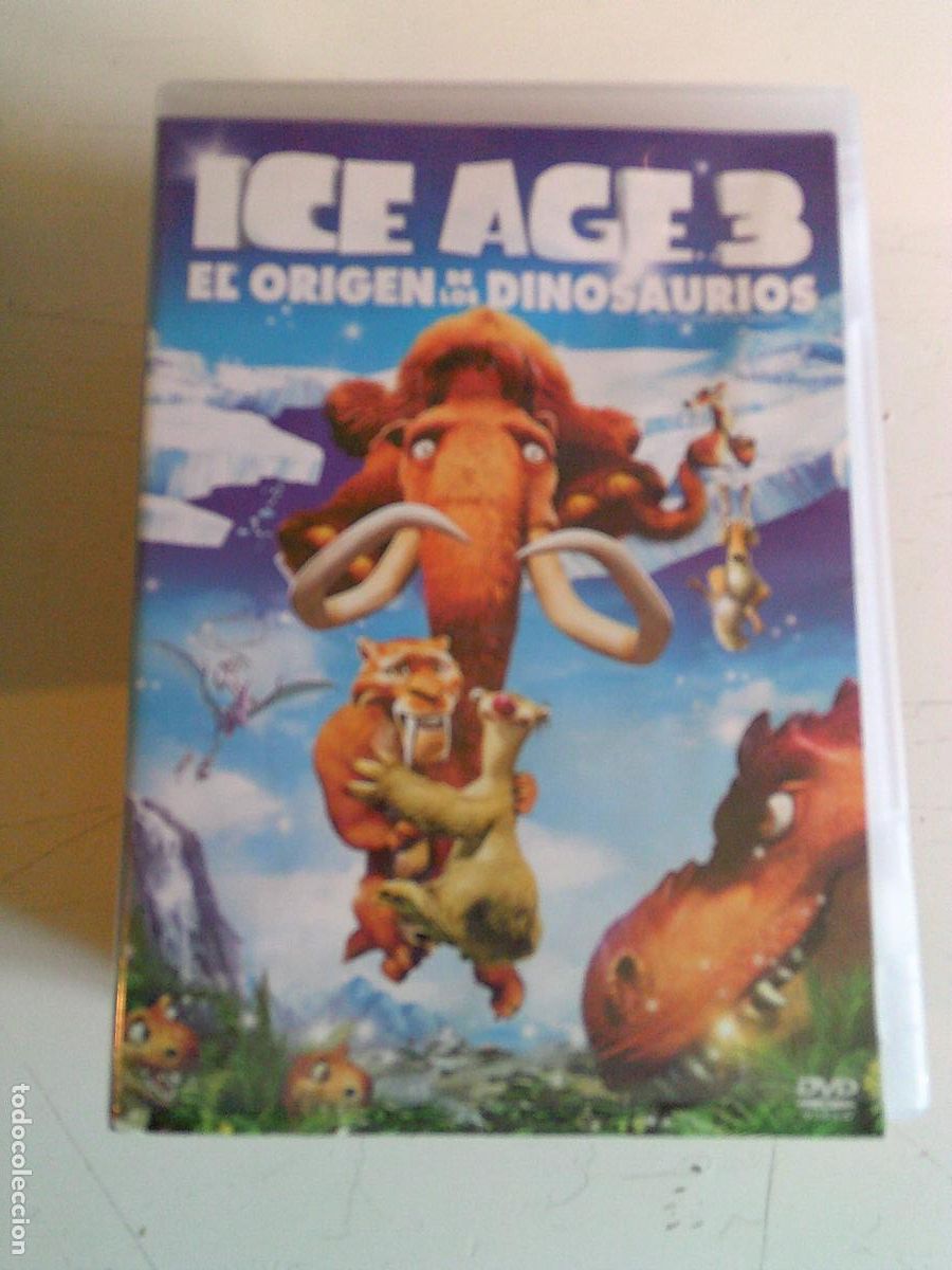 Cine: DVD Cine Ice age 3 el origen de los dinosaurios