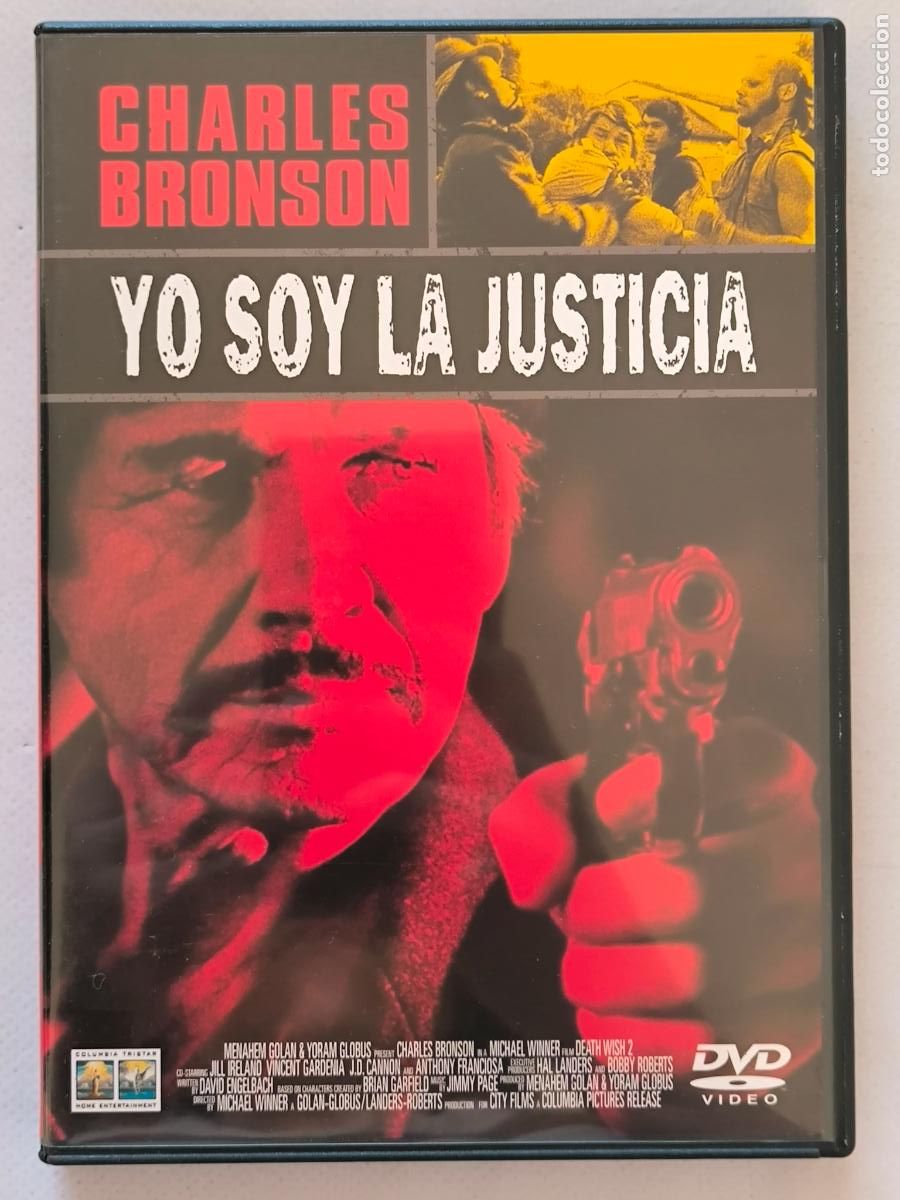 Cine: DVD YO SOY LA JUSTICIA - CHARLES BRONSON (278)