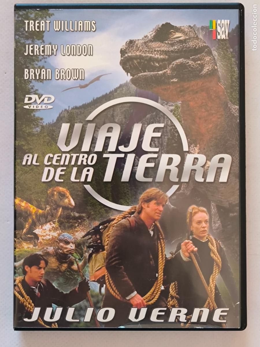 Cine: DVD VIAJE AL CENTRO DE LA TIERRA - TREAT WILLIAMS (278)