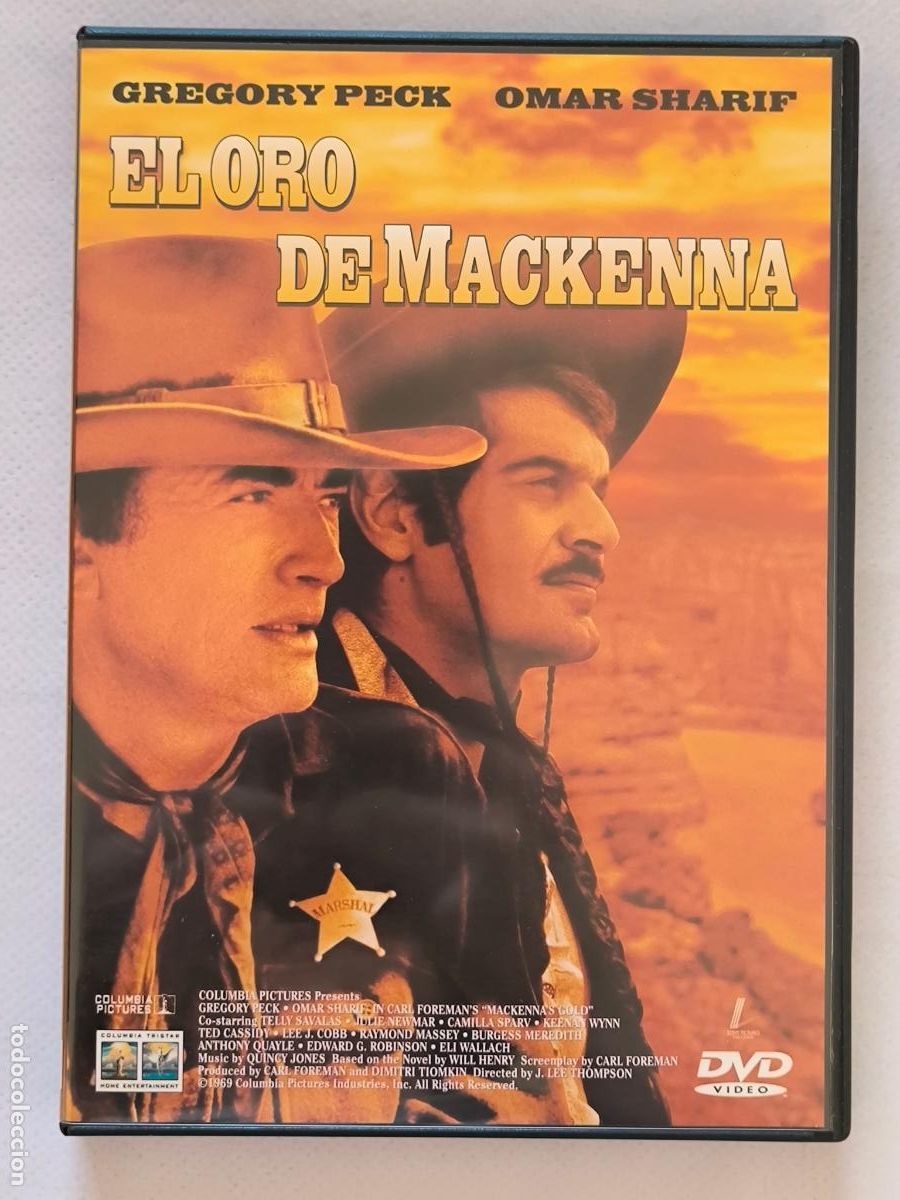 Cine: DVD EL ORO DE MACKENNA - GREGORY PECK (279)
