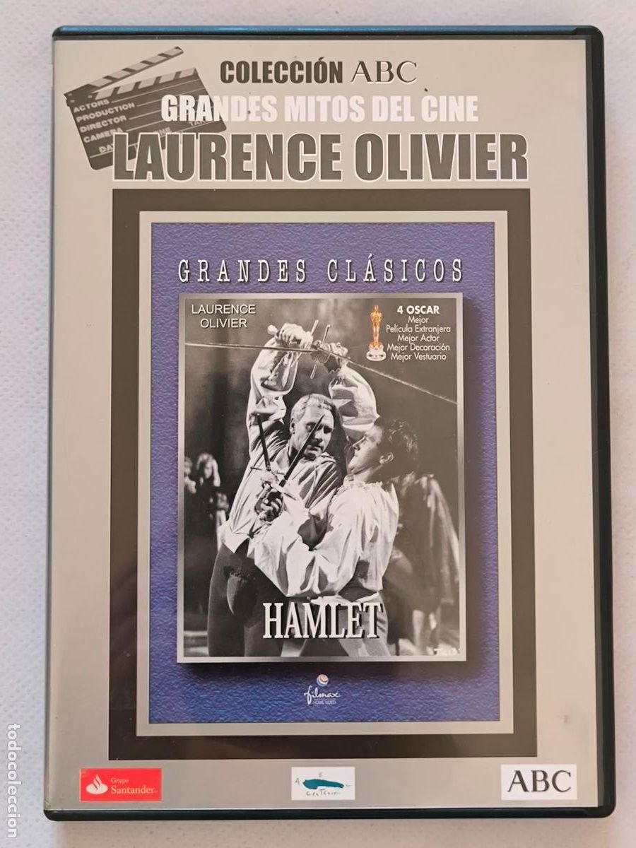 Cine: DVD HAMLET - LAURENCE OLIVIER (279)