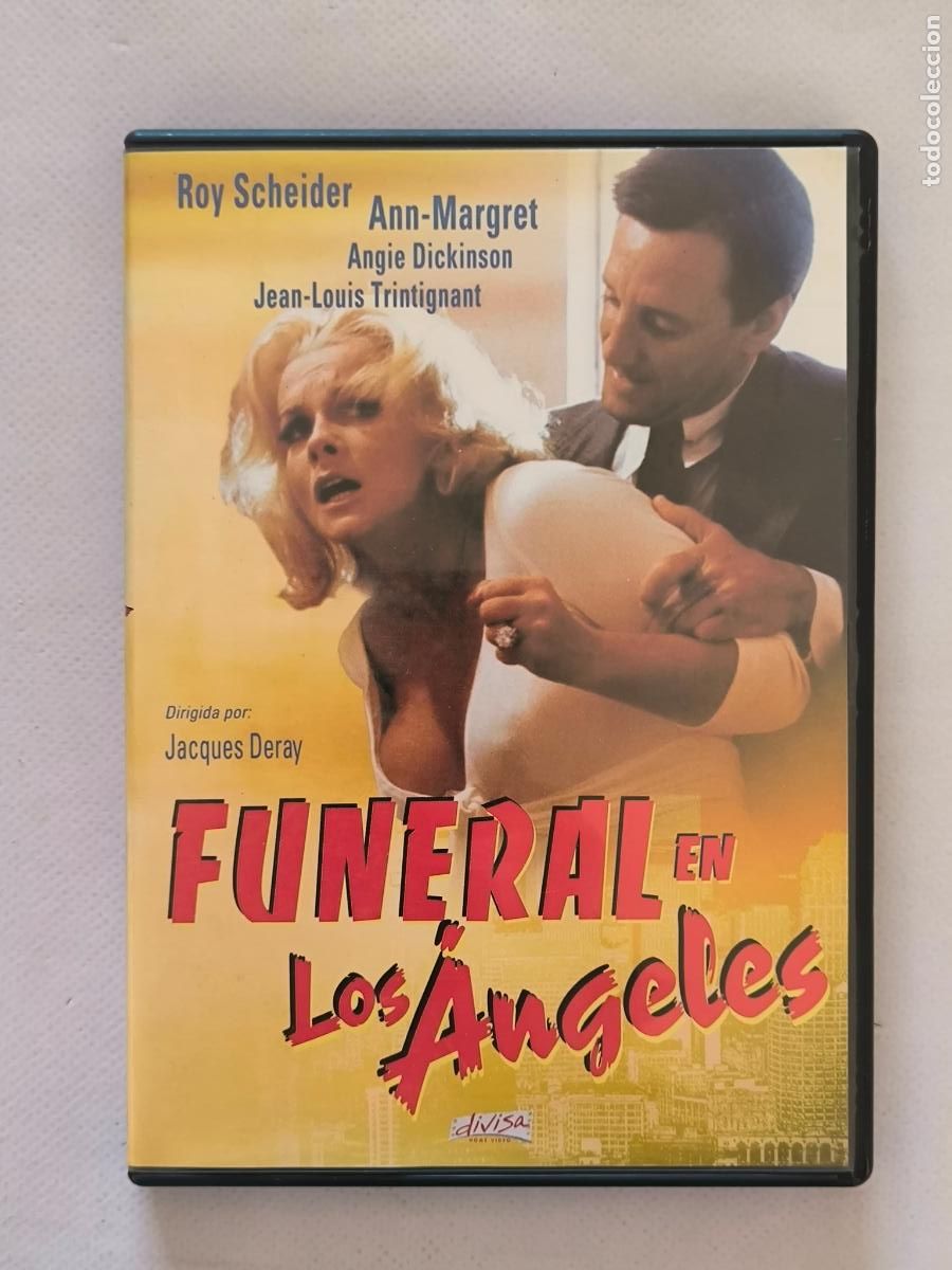 Cine: DVD FUNERAL EN LOS ANGELES - ROY SCHEIDER (280w)
