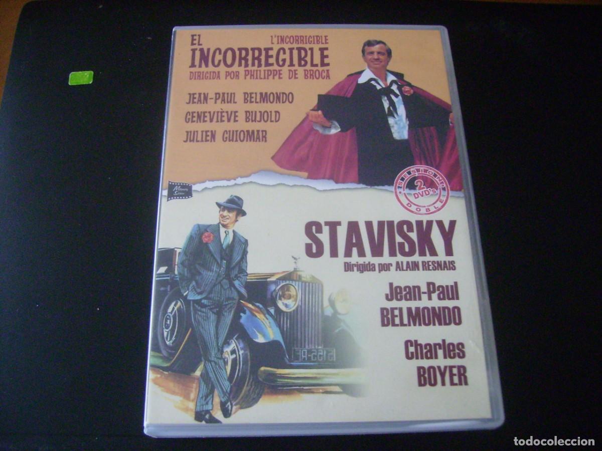 Cine: EL INCORREGIBLE - STAVISKY - JEAN PAUL BELMONDO - ED 2 DISCOS