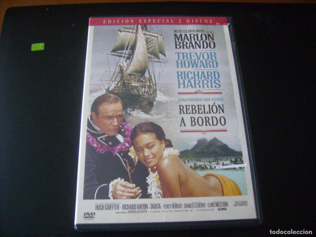 Cine: REBELION A BORDO - MARLON BRANDO - ED ESPECIAL 2 DISCOS
