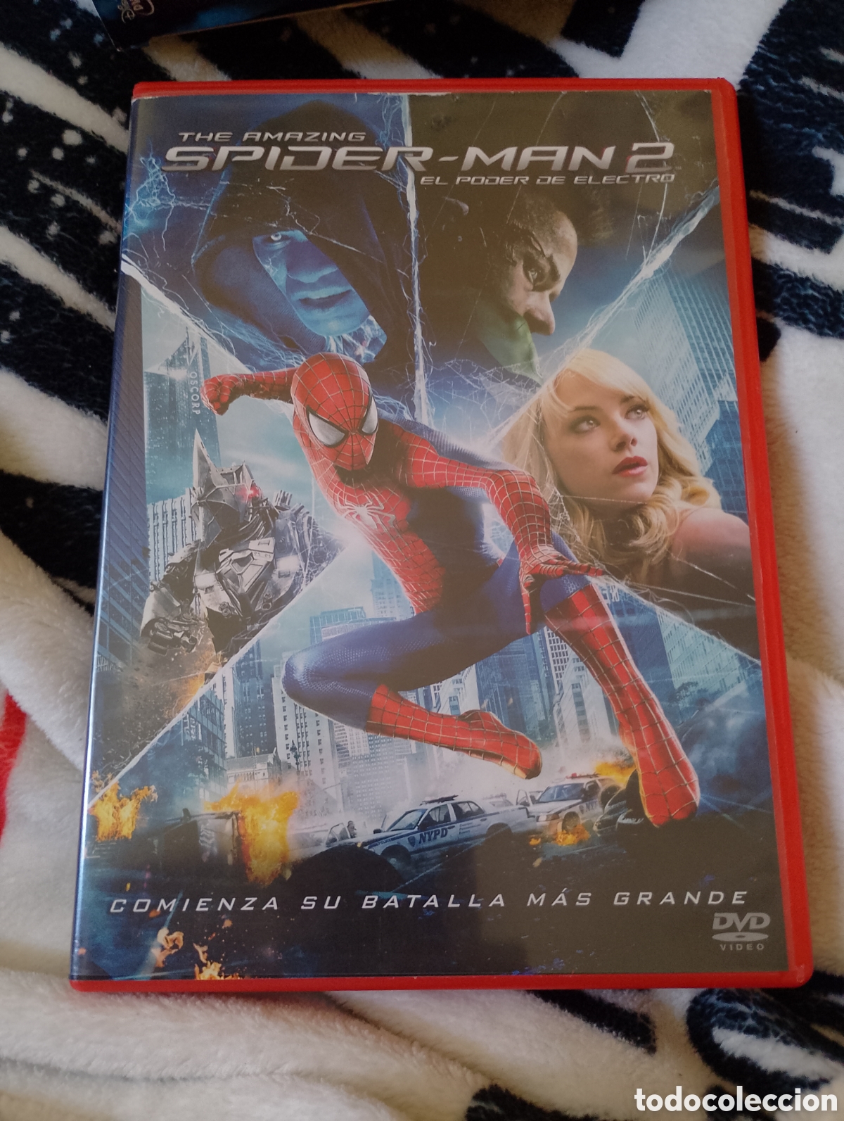 Cine: The Amazing Spider-Man 2 El Poder de Electro Spiderman DVD Spider-Man DVD Spiderman Pel&iacute;cula