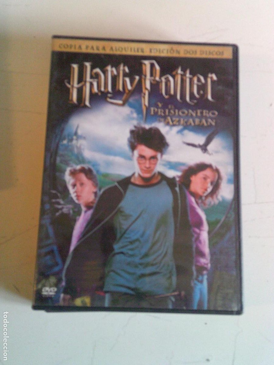 Cine: DVD Cine Harry Potter y el prisionero de Azkaban 2 discos