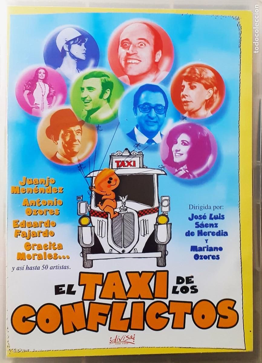 Cine: DOBLE SESION- EL TAXI DE LOS CONFLICTOS. LA TIA DE CARLOS. CINE EN DVD. COLECCION.