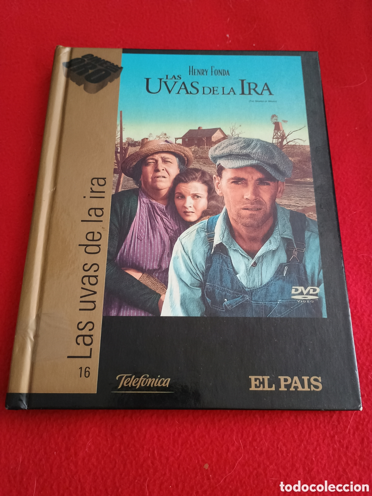 Cine: Libro dvd las uvas de la ira - John Ford Henry fonda