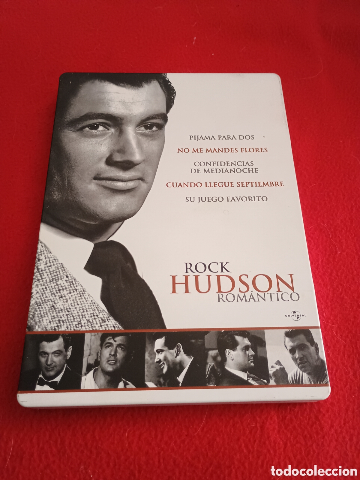 Cine: Pack colecci&oacute;n rock Hudson rom&aacute;ntico (5 discos) cuando llegue septiembre su juego favorito doris day