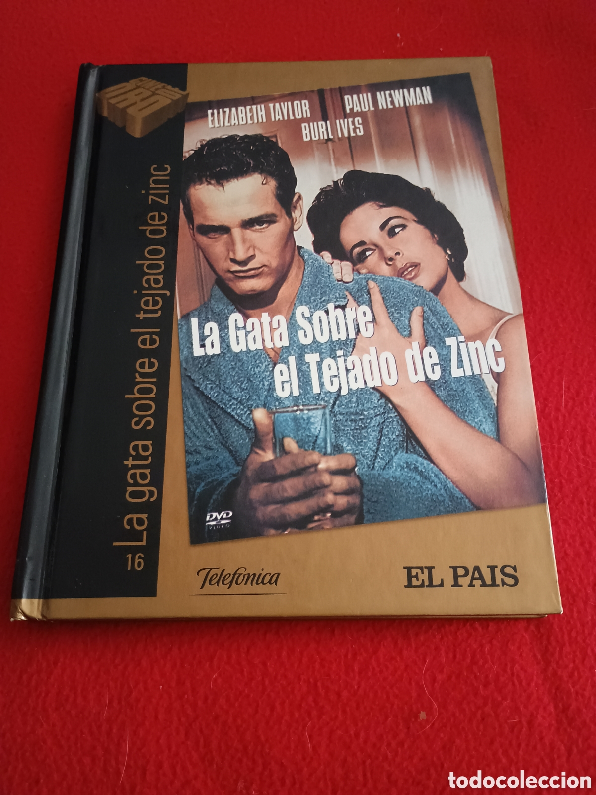 Cine: Libro Dvd la gata sobre el tejado de zinc - Elizabeth Taylor Paul Newman
