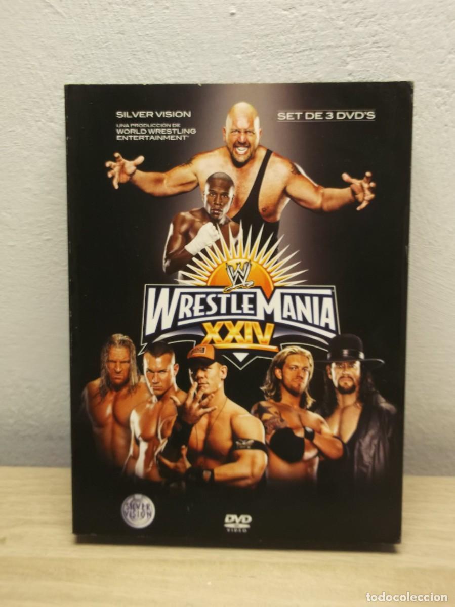Cine: WWE - Wrestlemania 24 (2008) 3 DVD