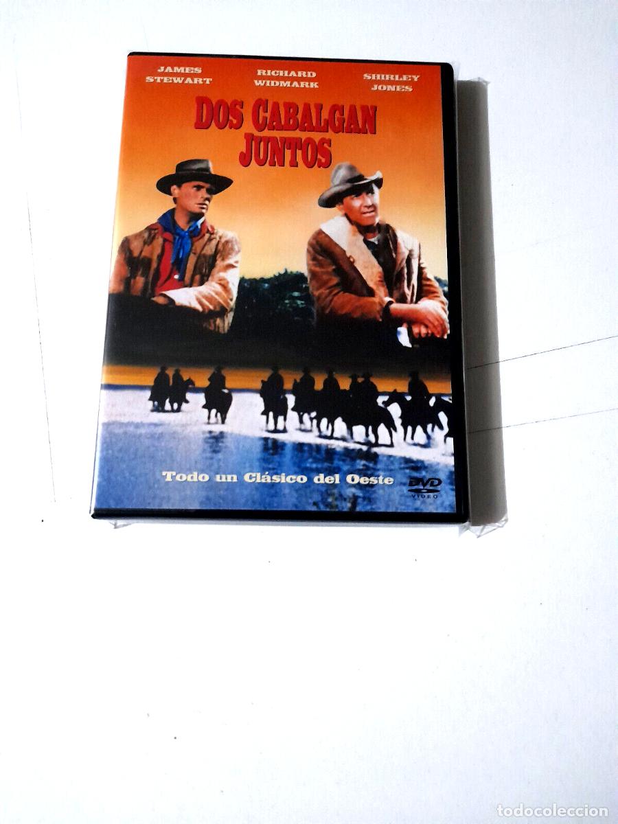 Cinema: DVD &rdquo;DOS CABALGAN JUNTOS&rdquo; JOHN FORD JAMES STEWART RICHARD WIDMARK SHIRLEY JONES
