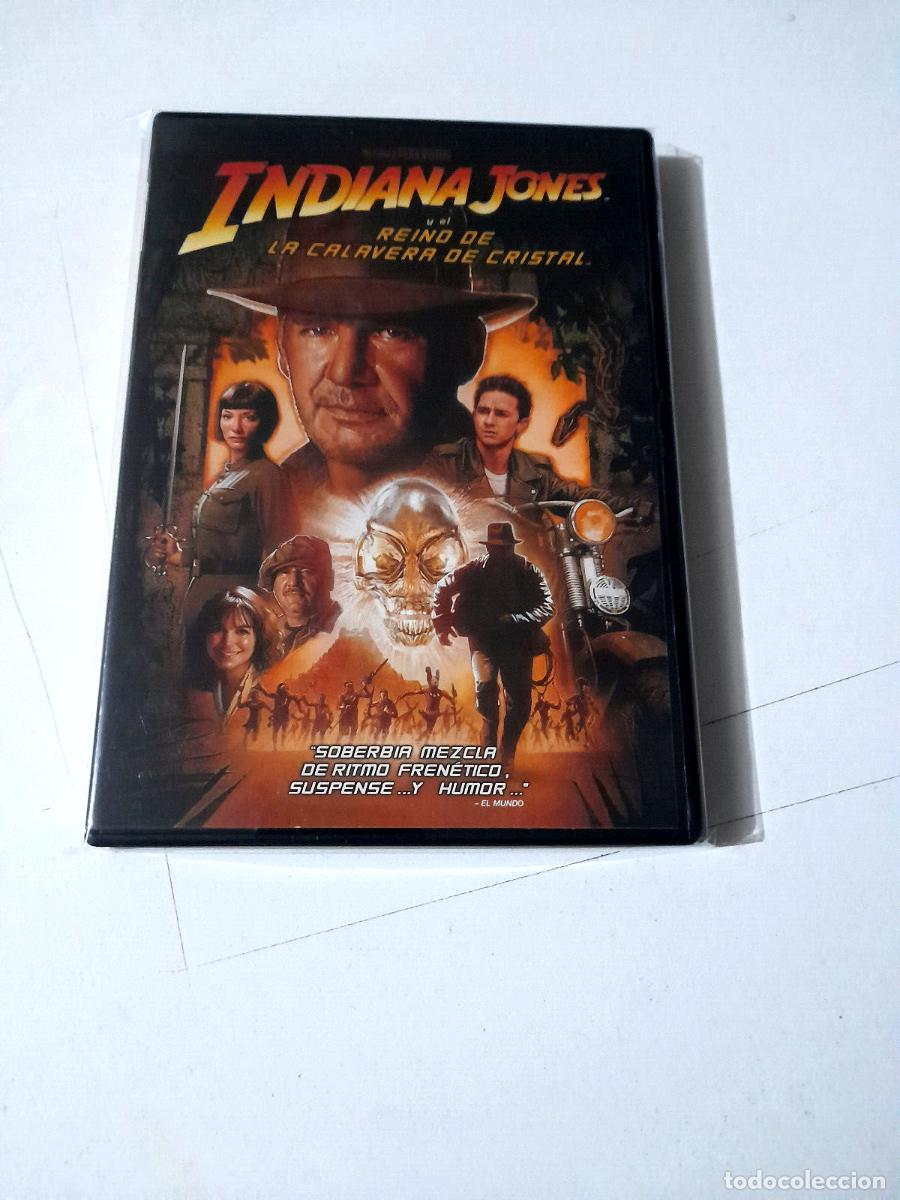 Cine: DVD &rdquo;INDIANA JONES Y EL REINO DE LA CALAVERA DE CRISTAL&rdquo; STEVEN SPIELBERG HARRIS