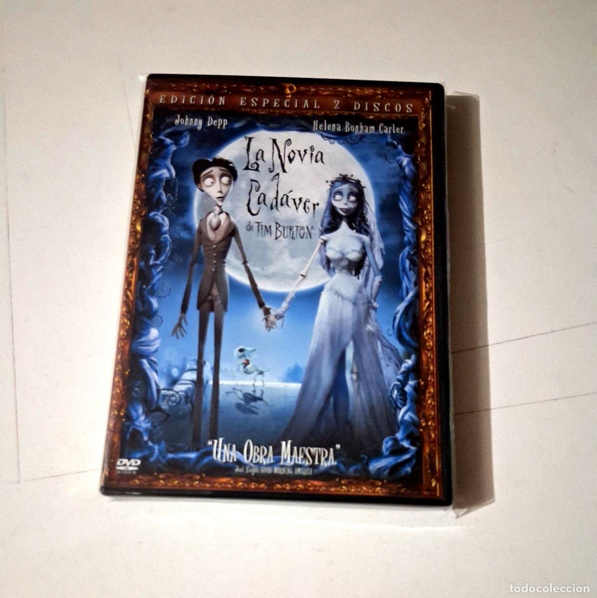 Cine: DVD &rdquo;LA NOVIA CADAVER&rdquo; 2DVD EDICION ESPECIAL TIM BURTON JOHNNY DEPP HELENA BONHA