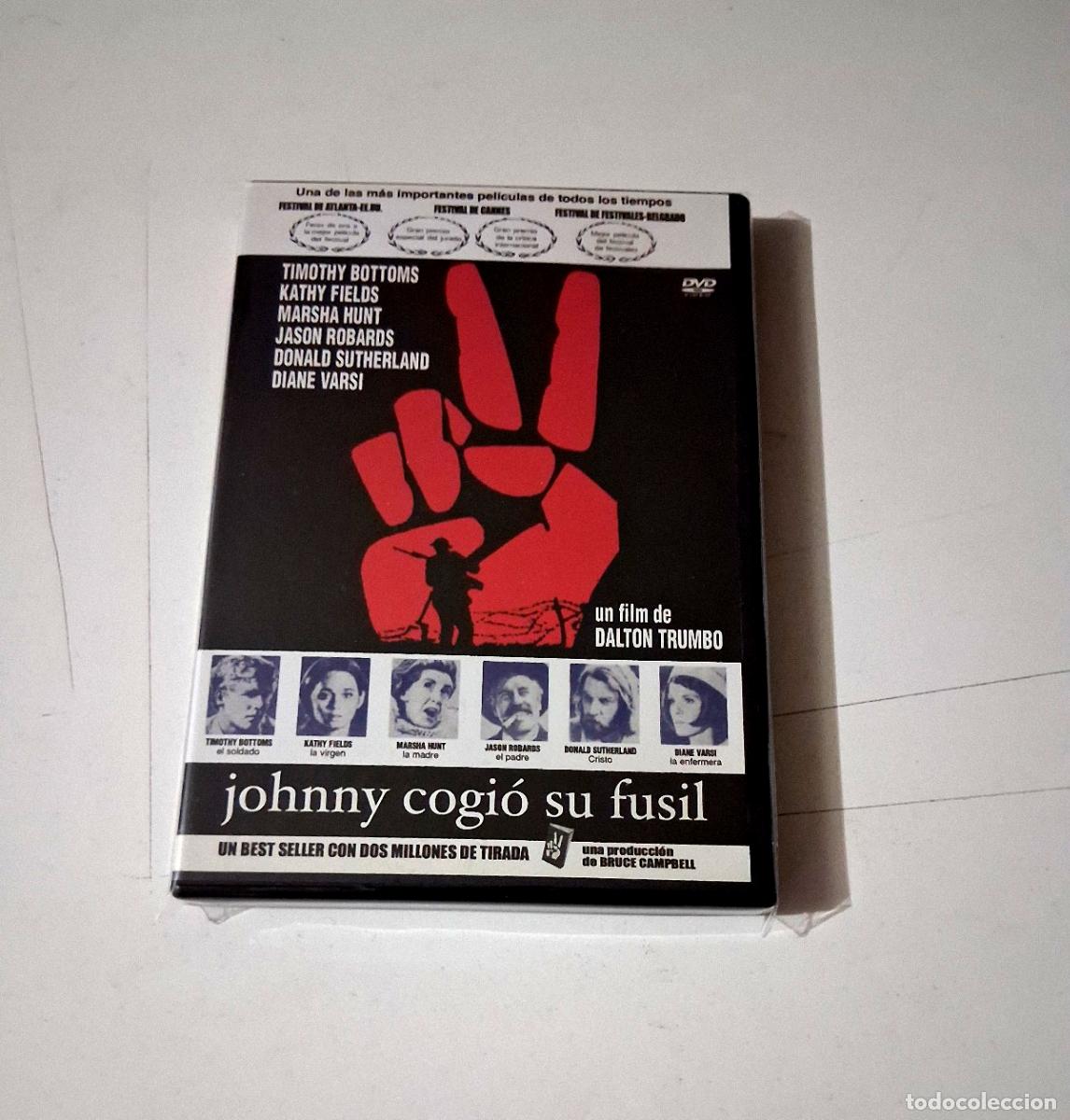 Cine: DVD &rdquo;JOHNNY COGIO SU FUSIL&rdquo; DALTON TRUMBO TIMOTHY BOTTOMS KATHY FIELDS MARSHA HU
