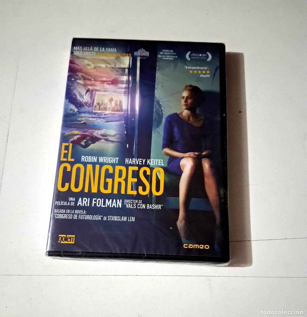 Cine: DVD &rdquo;EL CONGRESO&rdquo; PRECINTADO SEALED ARI FOLMAN STANISLAW LEM ROBIN WRIGHT HARVEY