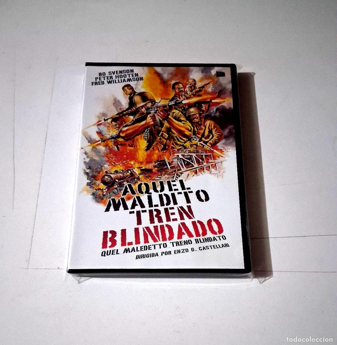 Cine: DVD &rdquo;AQUEL MALDITO TREN BLINDADO&rdquo; COMO NUEVO ENZO G CASTELLARI BO SVENSON