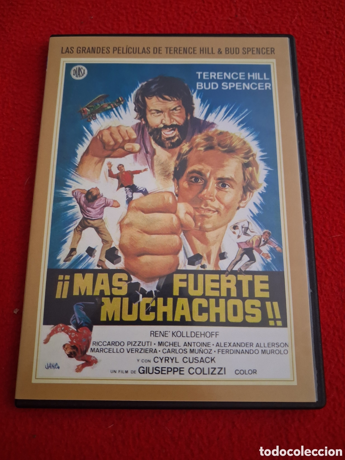 Cine: Dvd m&aacute;s fuerte muchachos - bud Spencer Terence hill