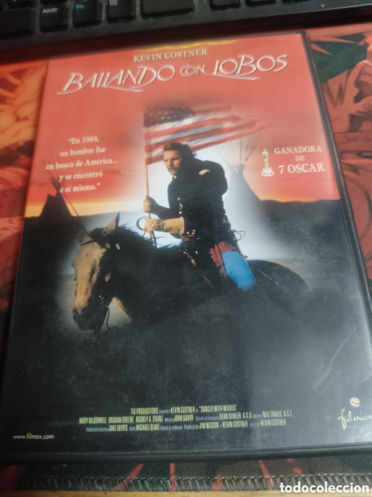 Cine: Bailando con lobos DVD - 239