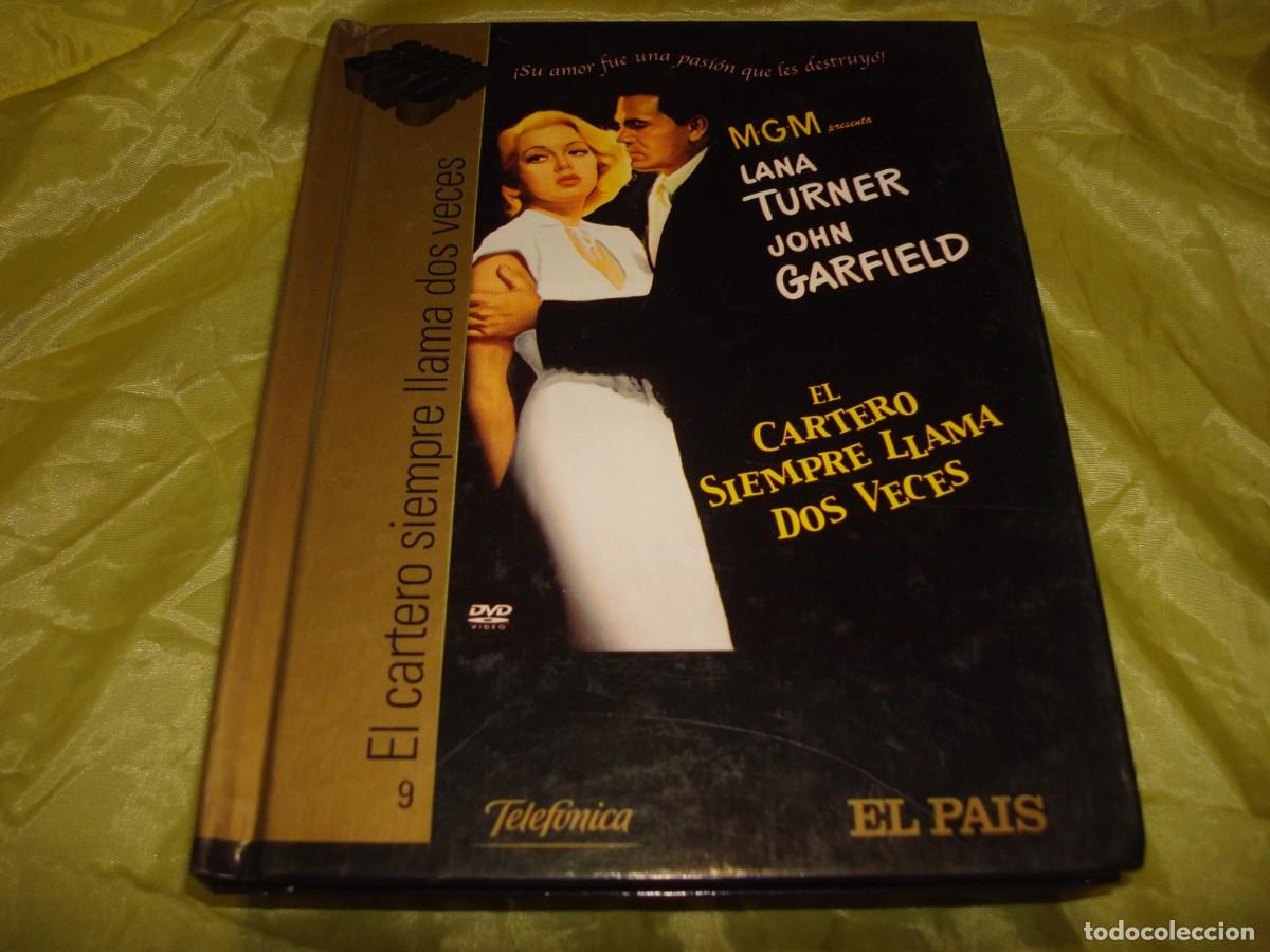 Cinema: EL CARTERO SIEMPRE LLAMA DOS VECES. LANA TURNER. DVD + LIBRO