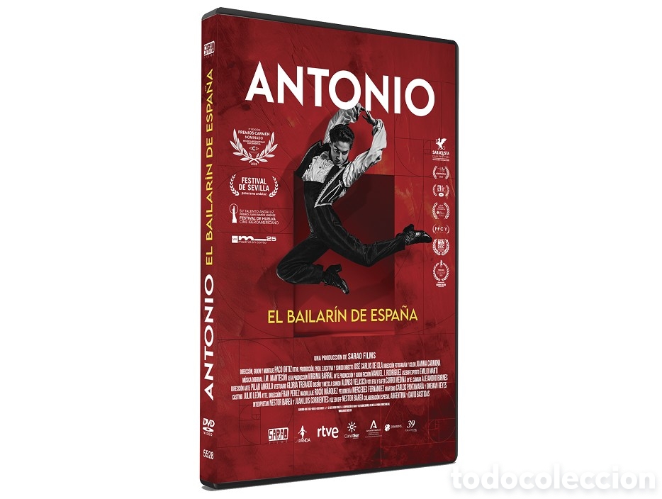 Cine: Antonio, el bailar&iacute;n de Espa&ntilde;a - DVD
