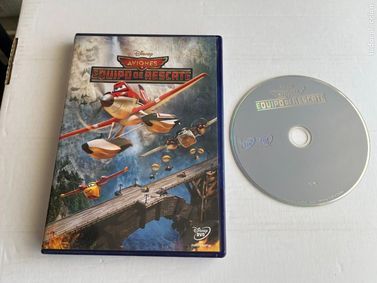 Cine: AVIONES EQUIPO DE RESCATE DISNEY - PELICULA DVD KREATEN