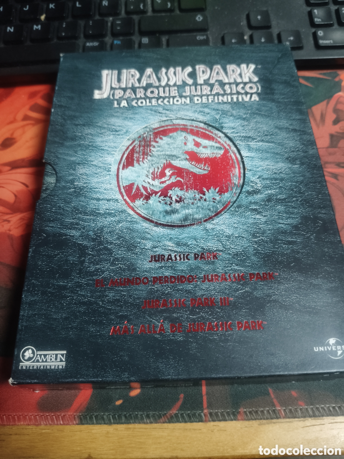 Cinema: Jurassic park la colecci&oacute;n definitiva DVD