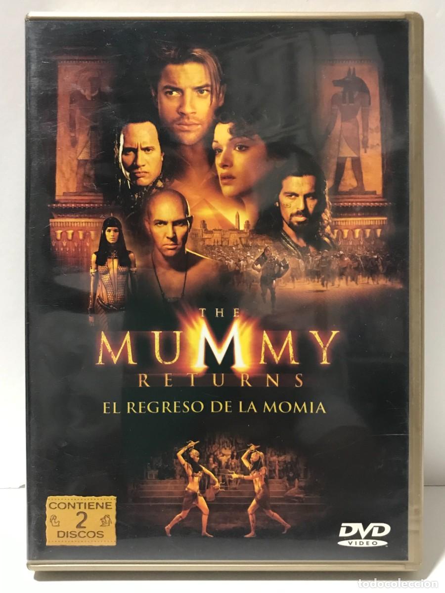 Cine: DVD THE MUMMY RETURNS EL REGRESO DE LA MOMIA - BRENDAN FRASER, RACHEL WEISZ (2 DISCOS) (L)
