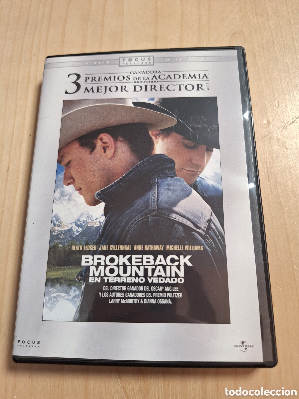 Cine: A45 brokeback mountain DVD SEGUNDAMANO