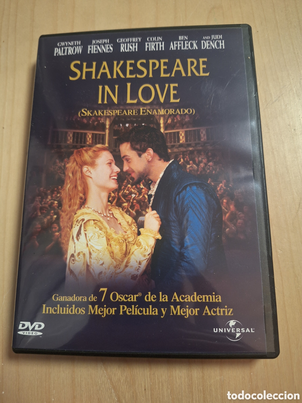 Cine: A45 shakespeare in love DVD SEGUNDAMANO
