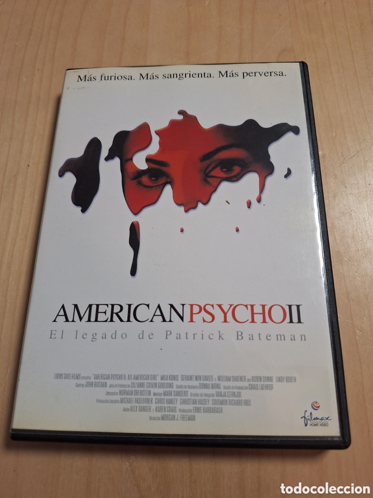 Cinema: A45 american psycho II DVD SEGUNDAMANO