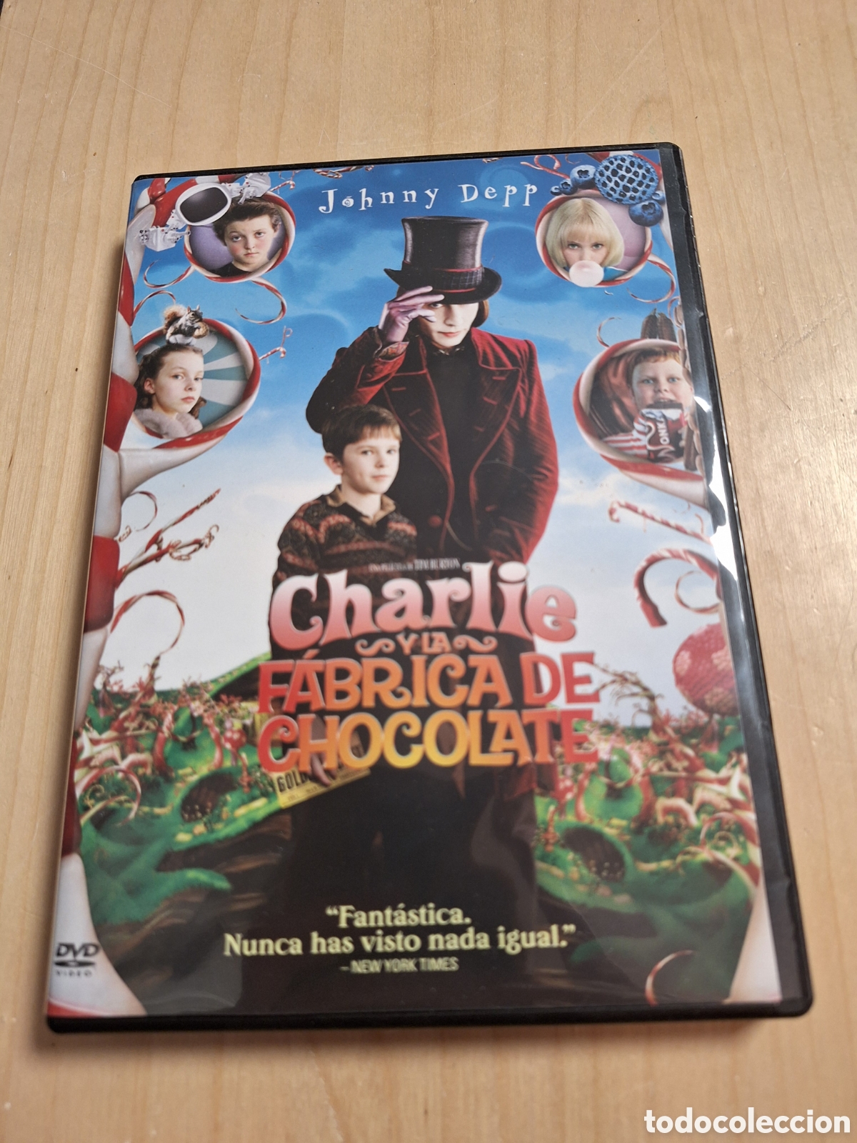 Cinema: A45 charlie y la fabrica de chocolate DVD SEGUNDAMANO