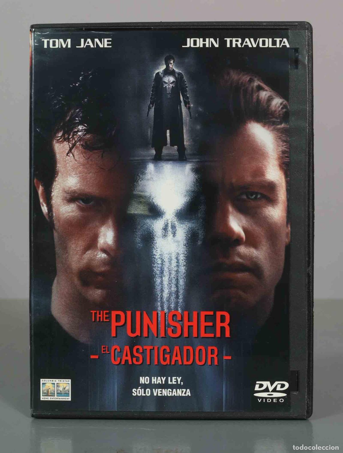 Cinema: DVD. The Punisher (El Castigador) - Tom Jane, John Travolta