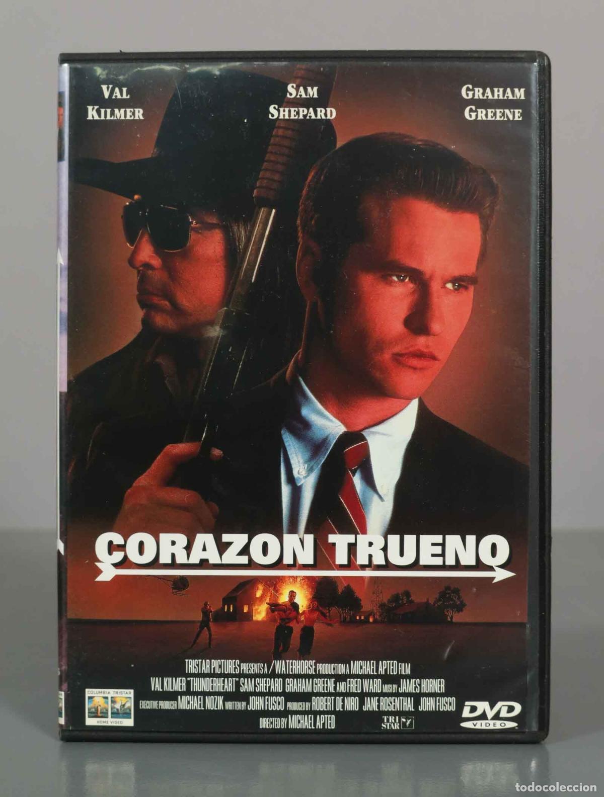 Cine: DVD. Coraz&oacute;n Trueno - Val Kilmer, Sam Shepard, Graham Greene