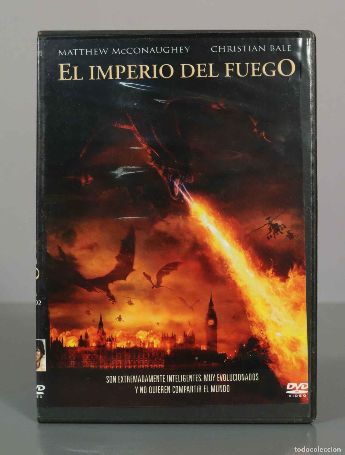 Cine: DVD. El Imperio del Fuego - Matthew McConaughey, Christian Bale