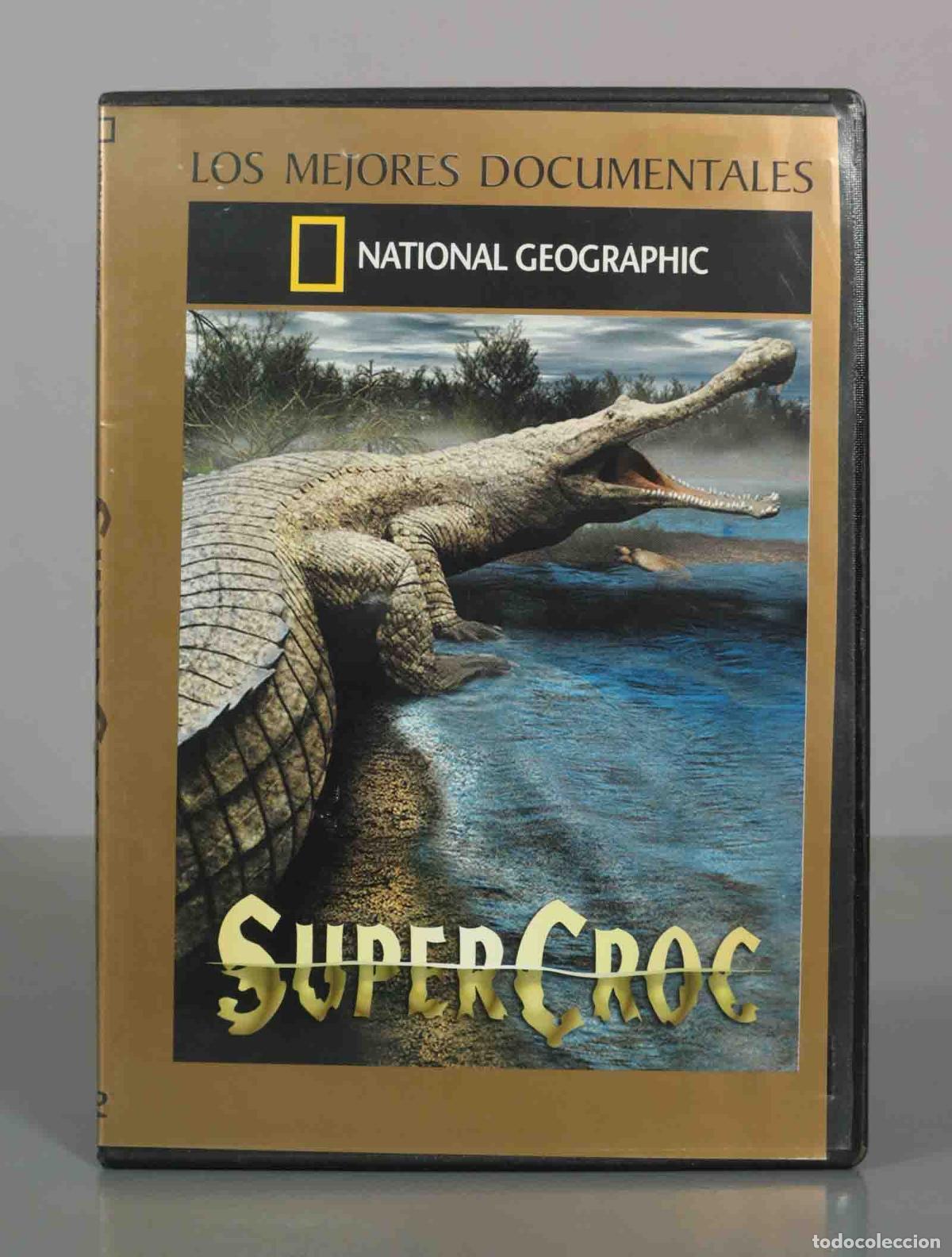 Cine: DVD. SuperCroc - National Geographic - Sam Neill